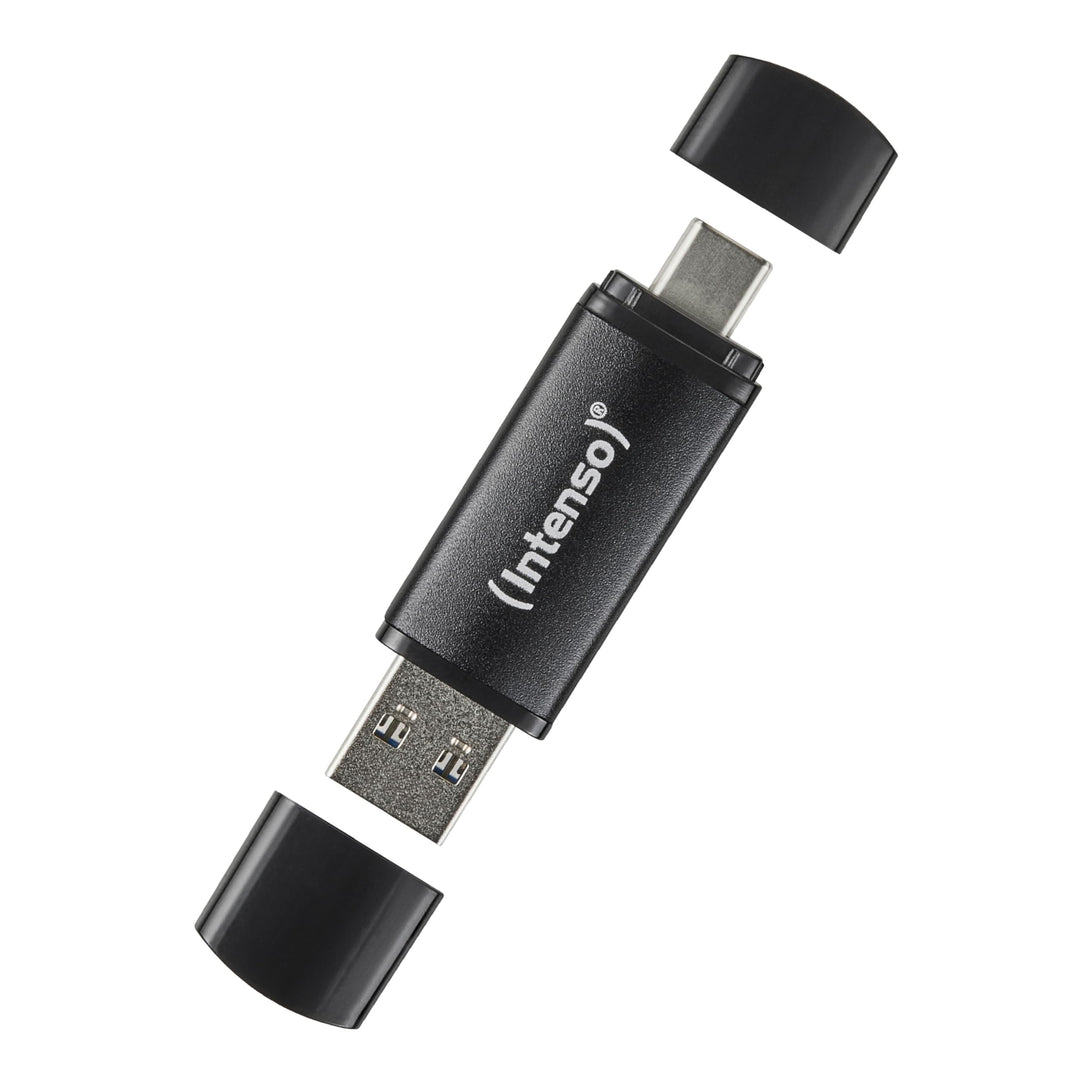 Intenso Flex Line USB-Stick, 128 GB - Dual USB-Stick 3.2 Gen 1x1 mit USB-C & USB-A für OTG-fähige Sm
