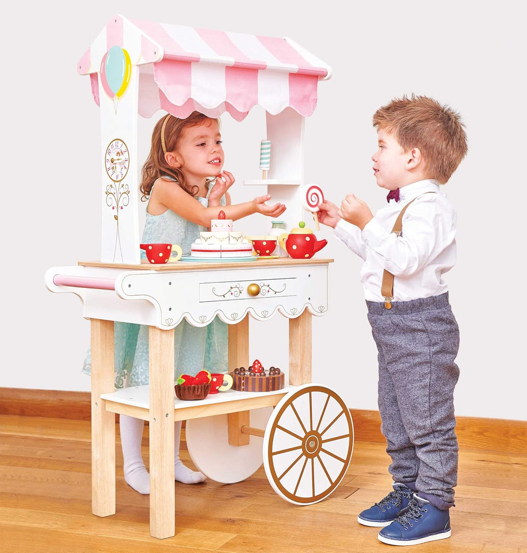 Le Toy Van LTV – Tea & Treats Trolley Tee- und Leckereien-trolley, Tee- und Leckereien-trolley