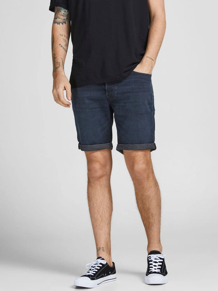 JACK & JONES Herren Shorts M Blue Denim, M Blue Denim