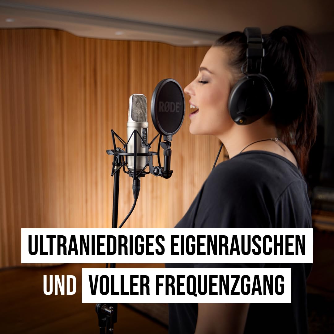 RØDE NT2-A Vielseitiges Grossmembran-Kondensatormikrofon mit umschaltbarer Richtcharakteristik, Vord