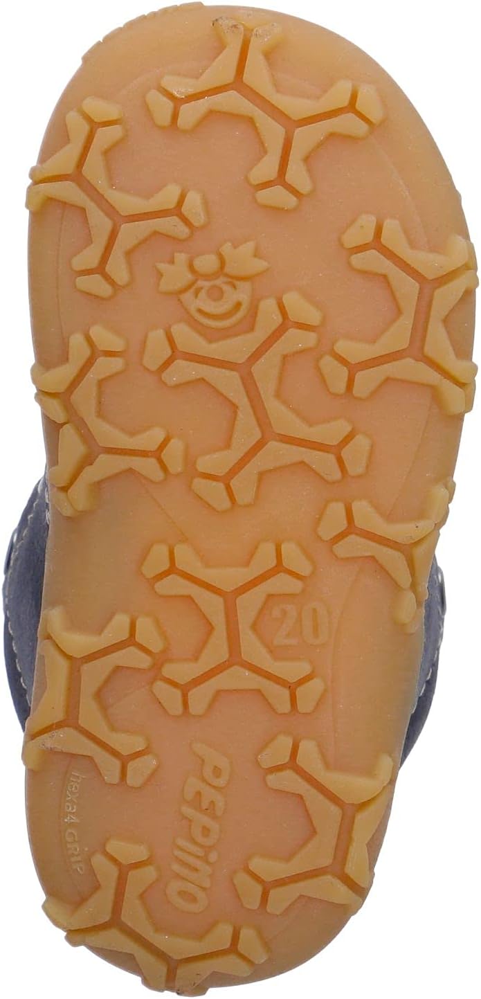 RICOSTA Mädchen und Jungen Winterstiefel Colin, Kinder Lauflernschuhe, Weite: Weit, terracare,Barfus