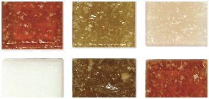 Rayher Hobby Rayher Artdecor Mosaik Mix 1x1cm, ca.1500Stück, Dose 1kg , Natur-Töne, 1453031 Natur 1x