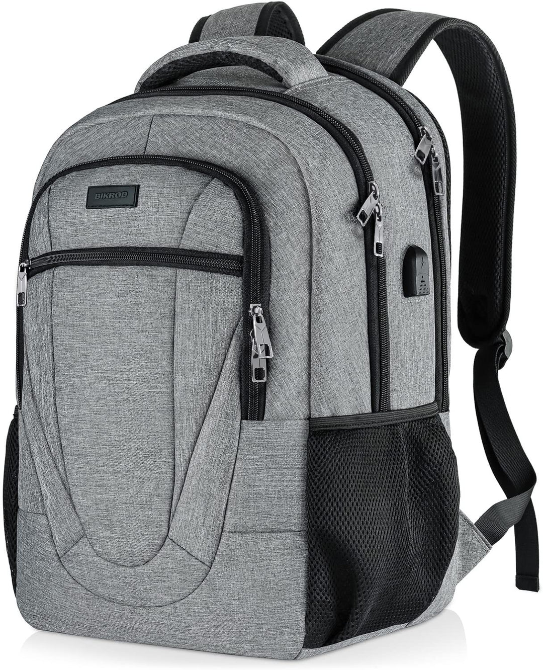 BIKROD Rucksack Herren und Damen, Schulrucksack Jungen Mädchen Teenager, Wasserdicht Rucksack | 17.3