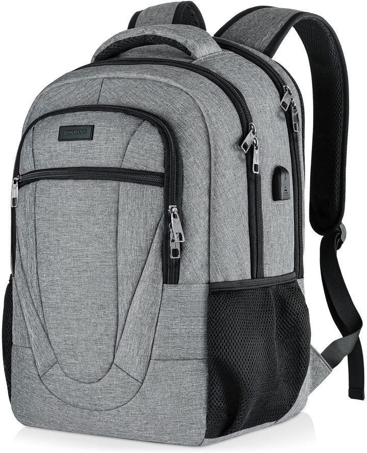 BIKROD Rucksack Herren und Damen, Schulrucksack Jungen Mädchen Teenager, Wasserdicht Rucksack | 17.3