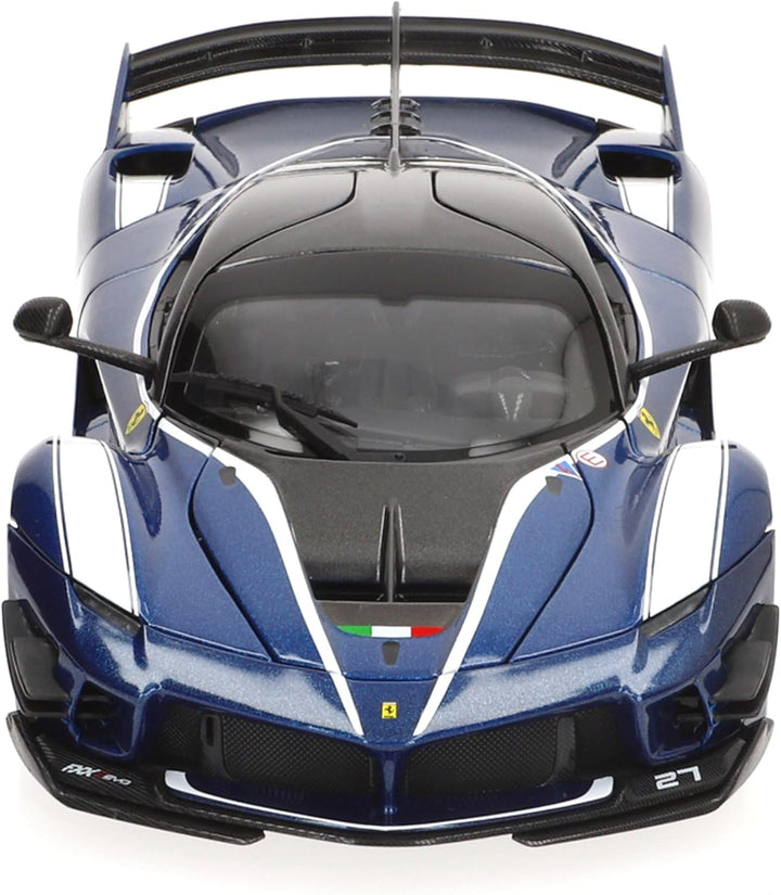 Bburago Ferrari FXX-K EVO: Modellauto im Massstab 1:18, Ferrari Race & Play Serie, Türen, Kofferraum