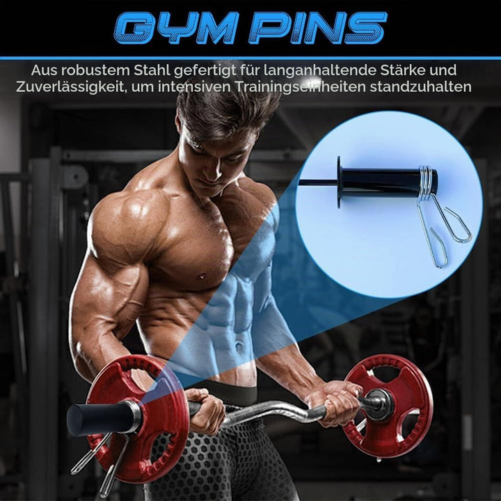 Gym Pin Weight Stack Pin Ersatz Gewicht Pin Gym Pin Durchmesser 10mm, Länge 110mm Weight Stack Pin,