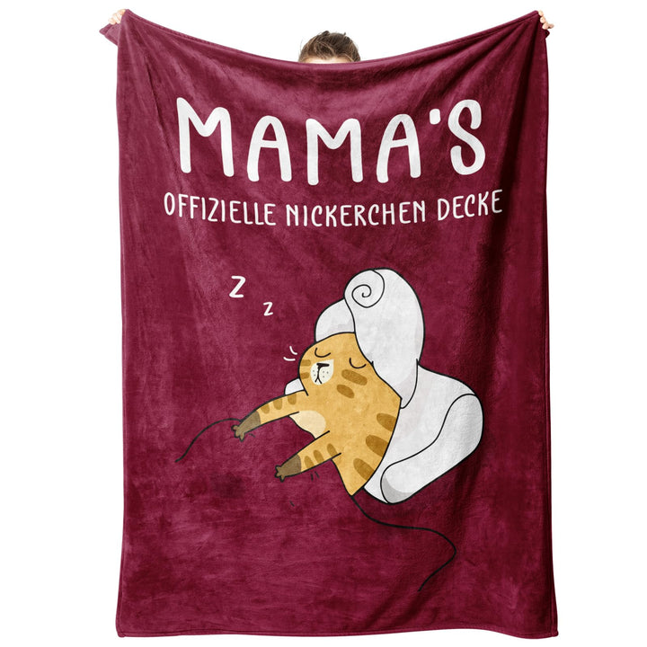 Juratar Muttertagsgeschenke für Mama – Lustige Kuscheldecke für Mutter in besonders weicher Qualität