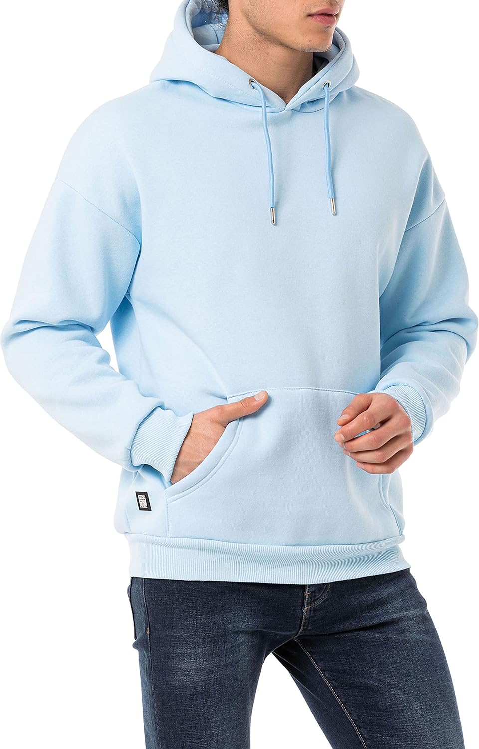 Red Bridge Herren Kapuzenpullover Basic Hoodie Premium Sweatshirt S Hellblau, S Hellblau