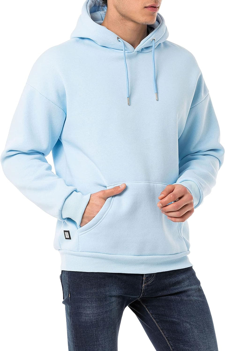 Red Bridge Herren Kapuzenpullover Basic Hoodie Premium Sweatshirt S Hellblau, S Hellblau