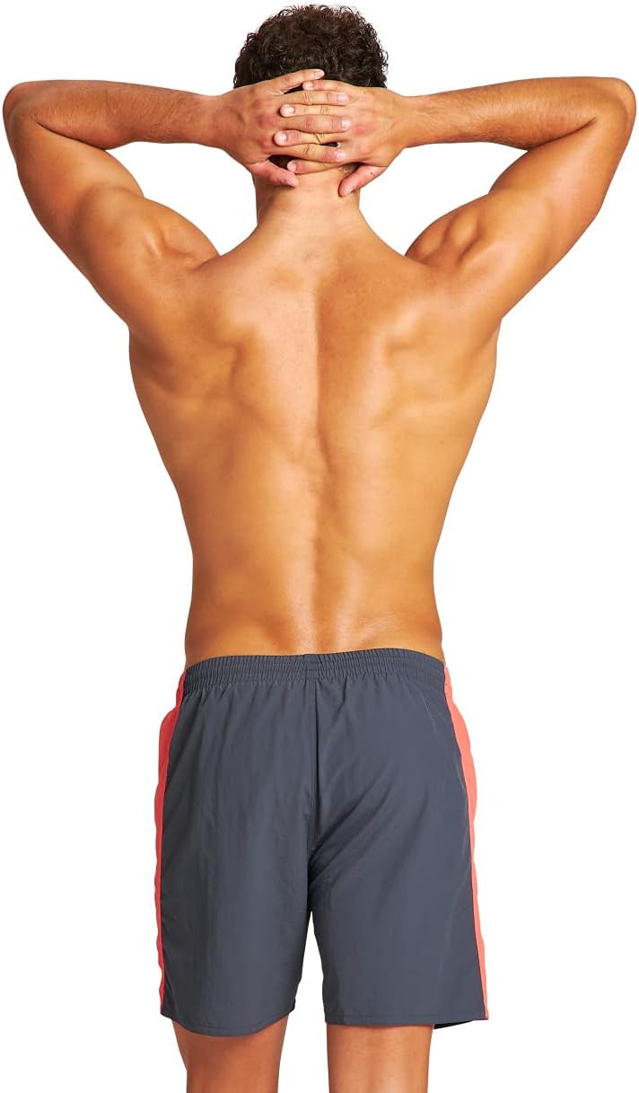 ARENA Herren Berryn Bicolor Swim Trunks (1er Pack) S Asphalt-floreale-white, S Asphalt-floreale-whit