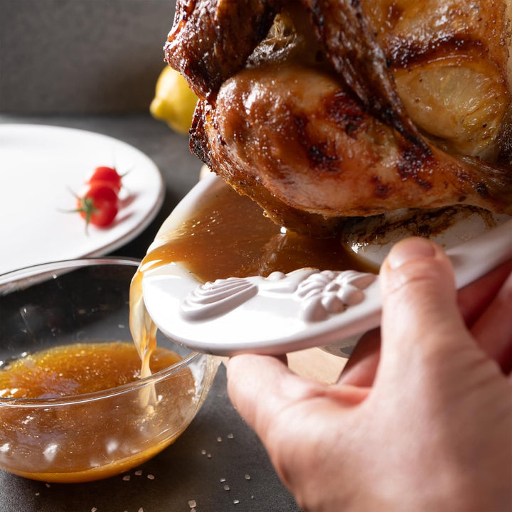 ROEMERTOPF 2 125 04 Hähnchenbräter Chiko, weiss