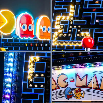 Led Licht Set für Lego Icons 10323 - PAC-Man Arcade (Kein Lego), Dekorationsbeleuchtungsset für Lego