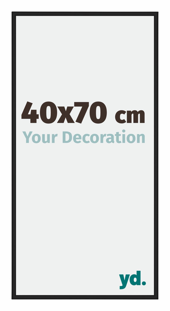 yd. Your Decoration - Bilderrahmen 40x70 cm - Bilderrahmen aus Aluminium mit Acrylglas - Antireflex