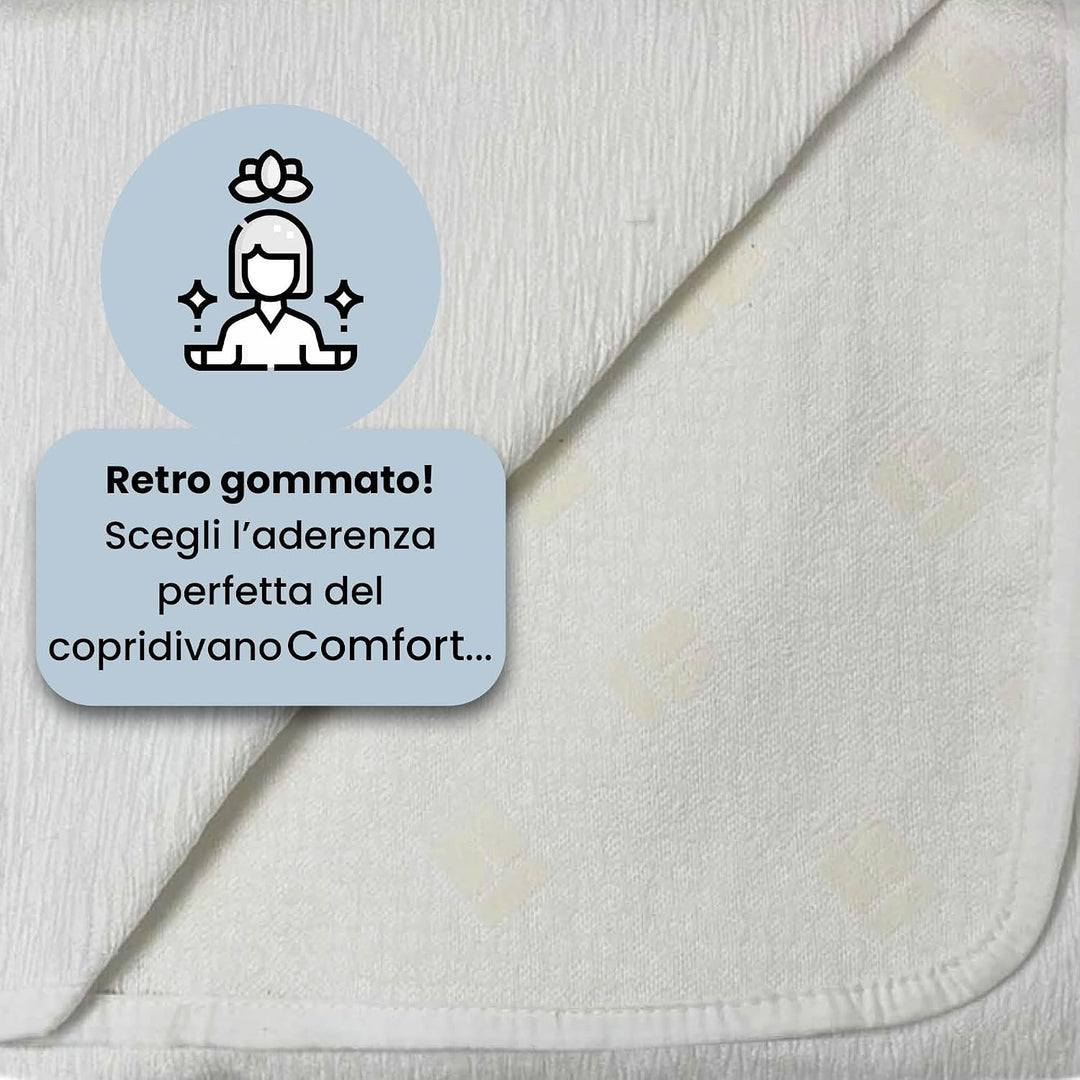 Italian Bed Linen Comfortable Sofa Blanket 1 Platz Weiss, 1 Platz Weiss
