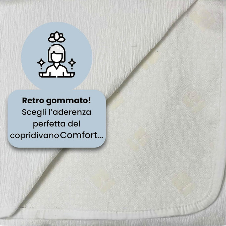 Italian Bed Linen Comfortable Sofa Blanket 1 Platz Weiss, 1 Platz Weiss