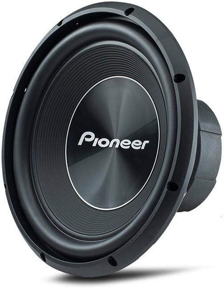 Pioneer TS-A300D4 Subwoofer mit Doppelschwingspule für den Gehäuseeinbau (1.500 W), 30 cm/12", IMPP