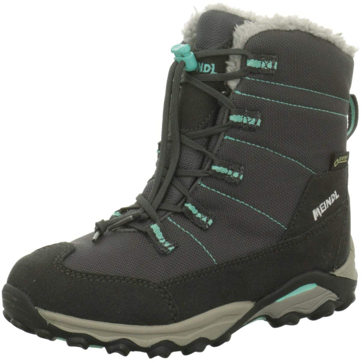 Meindl Unisex Kinder Winterstiefel Yolup Junior GTX Schneestiefel 30 EU Schwarz, 30 EU Schwarz
