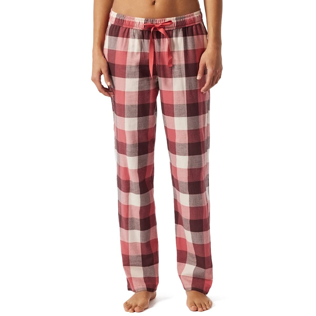 Schiesser Damen Sweatshirt Pyjamaunterteil, braun, 46
