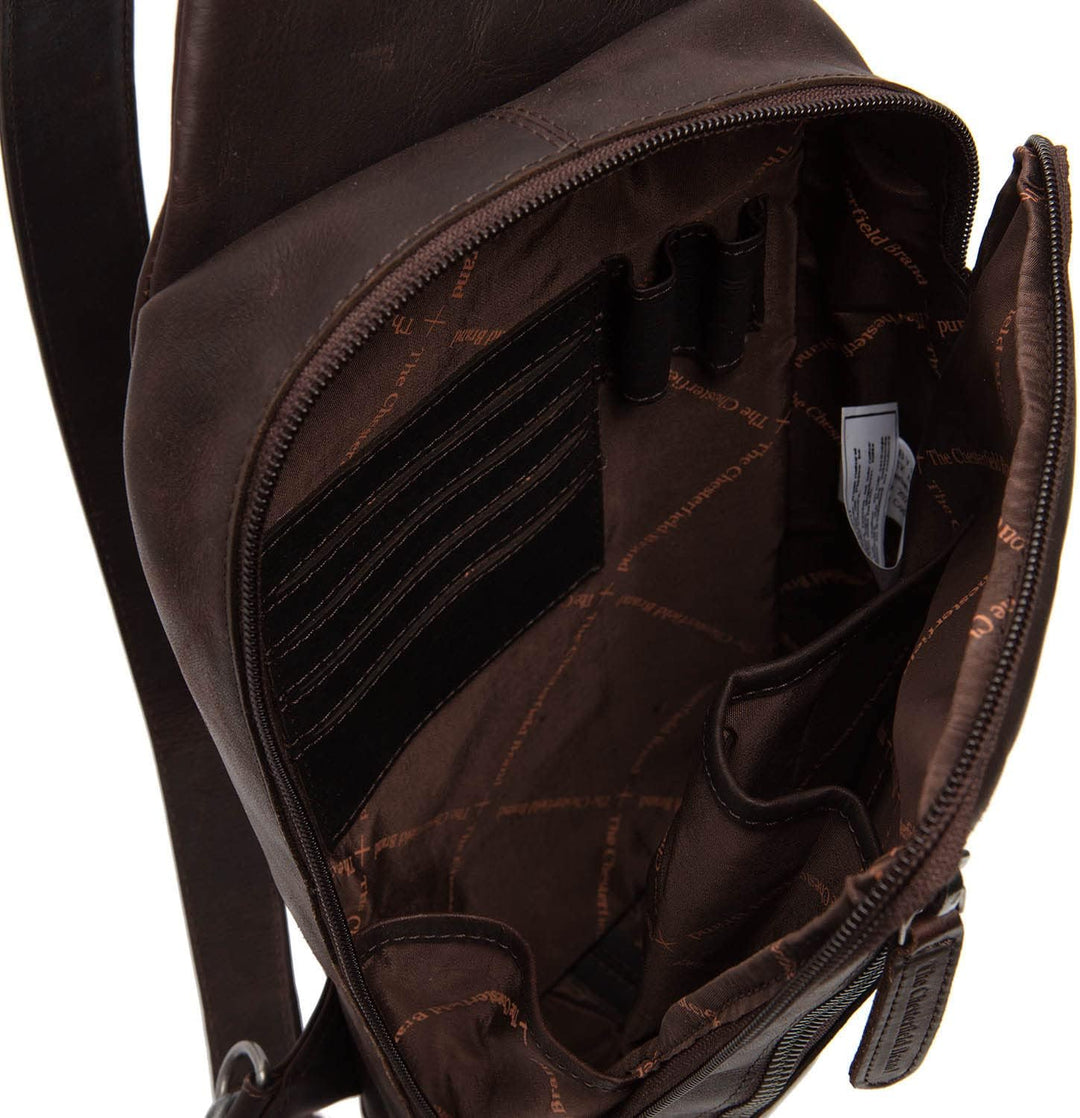 The Chesterfield Brand Rotterdam - Umhängetasche 25 cm Brown, Brown