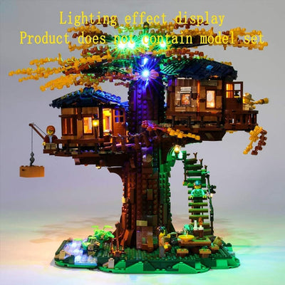 GEAMENT Verbesserte Version LED-Licht-Set für Ideas Baumhaus (Tree House) – kompatibel mit Lego 2131