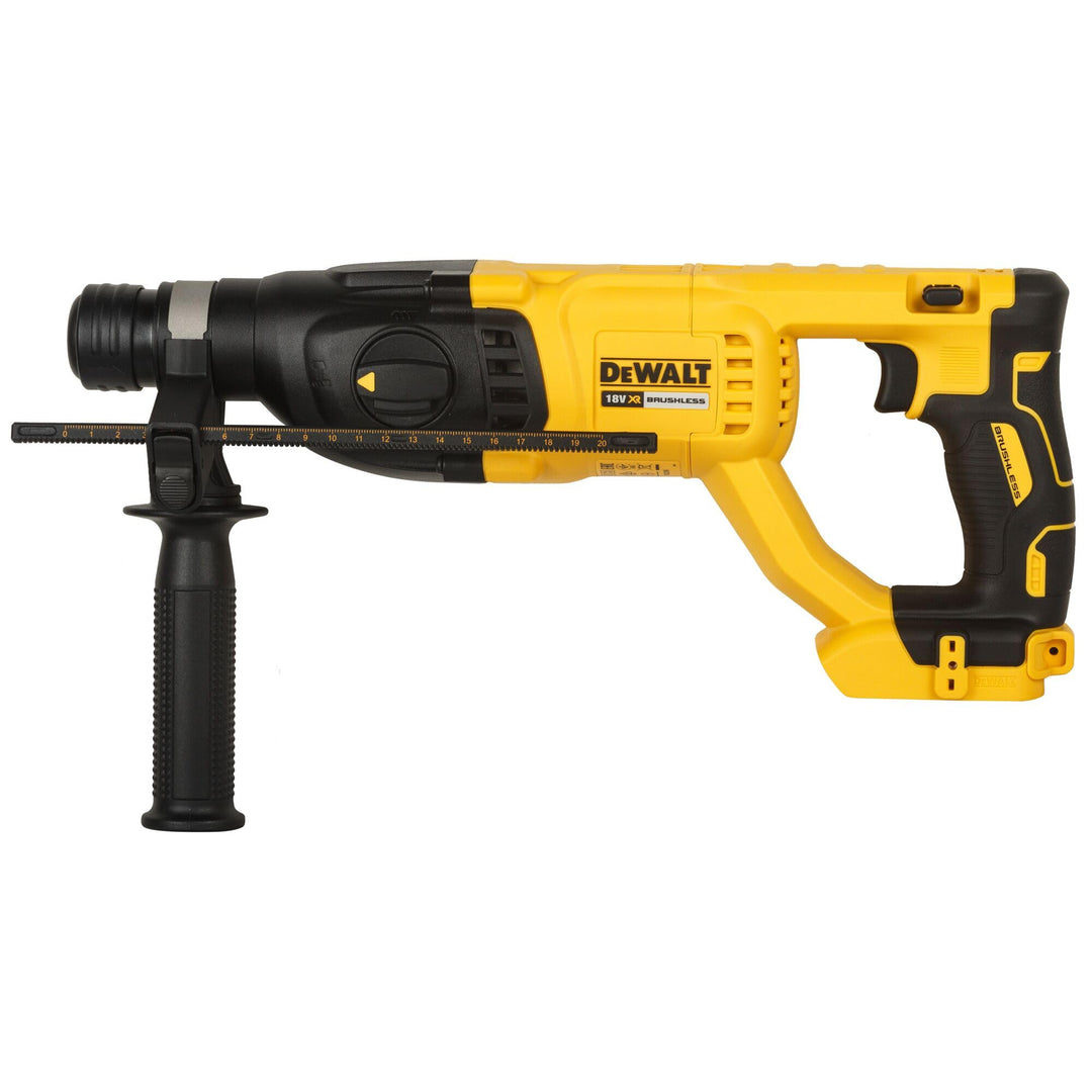 DEWALT SDS Plus XR Akku-Kombihammer (mit Pneumatik-Hammerwerk und bürstenlosem Motor für diverse Boh