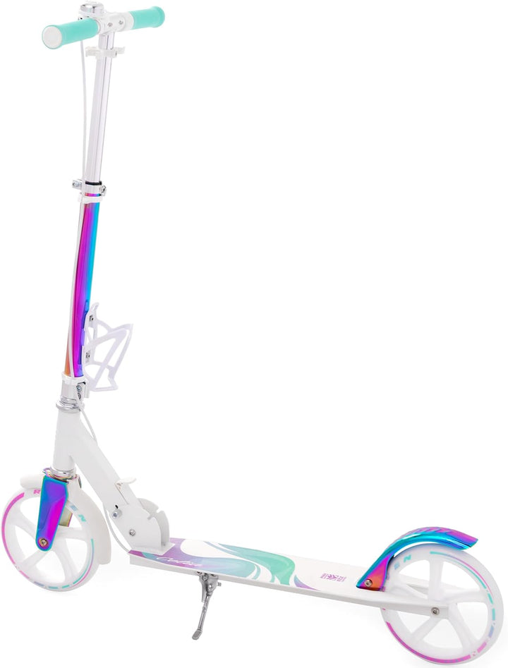 Raven Scooter, Roller, Tretroller, Kinderroller, 200mm mit Handbremse Celia White, Celia White