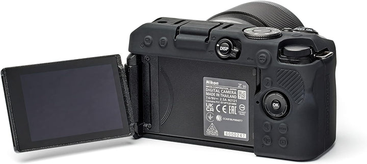 easyCover - Silikon Kameratasche - Schutz für Ihre Kamera - Nikon Z30 - Schwarz