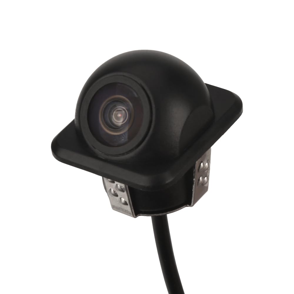 Erisin 2-in-1 150° AHD 720P / CVBS HD Mini Strohhut KFZ Auto Rückansicht Rückfahrkamera Wasserdicht