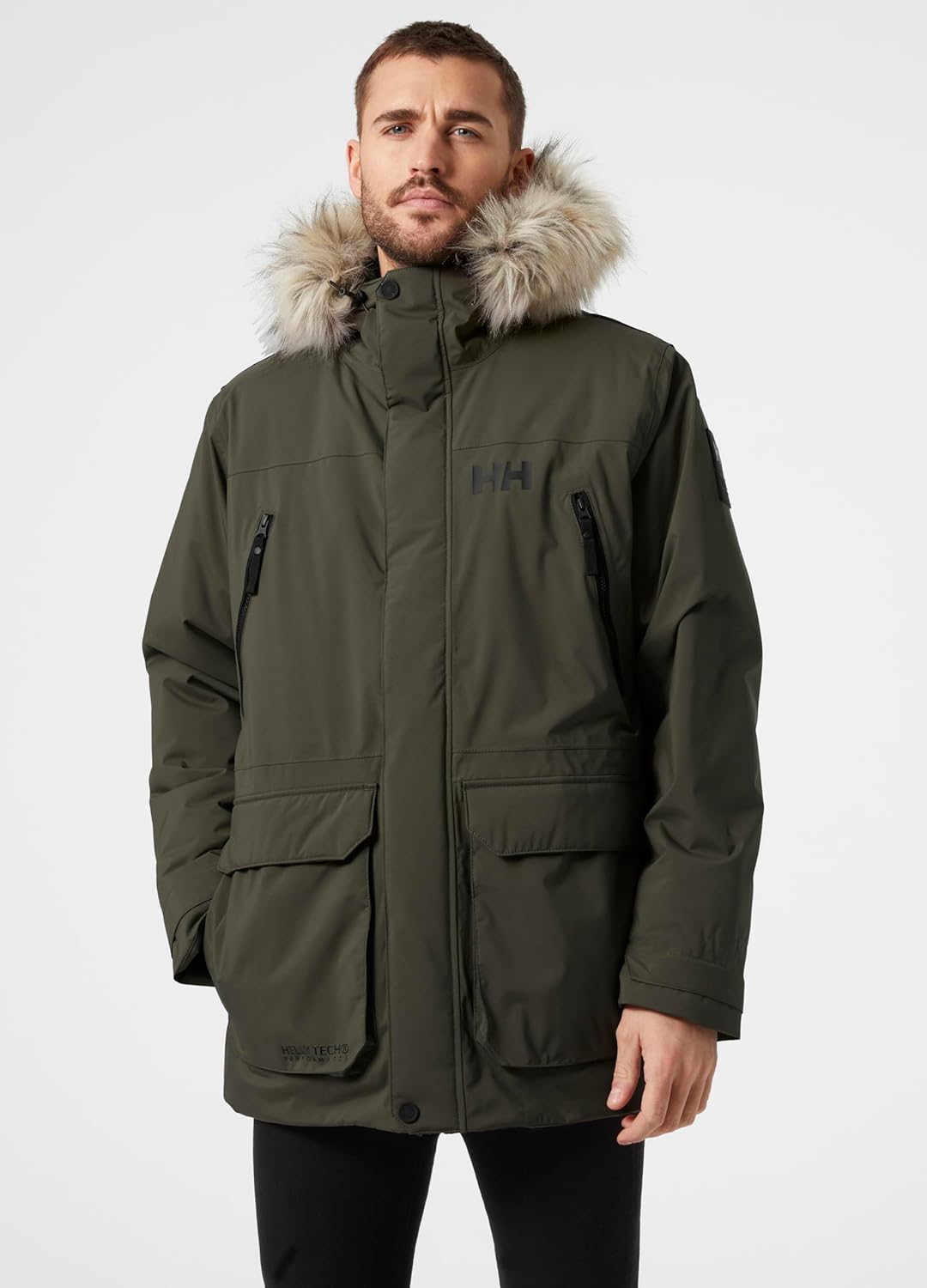 Helly Hansen Herren Reine Parka S Grün, S Grün