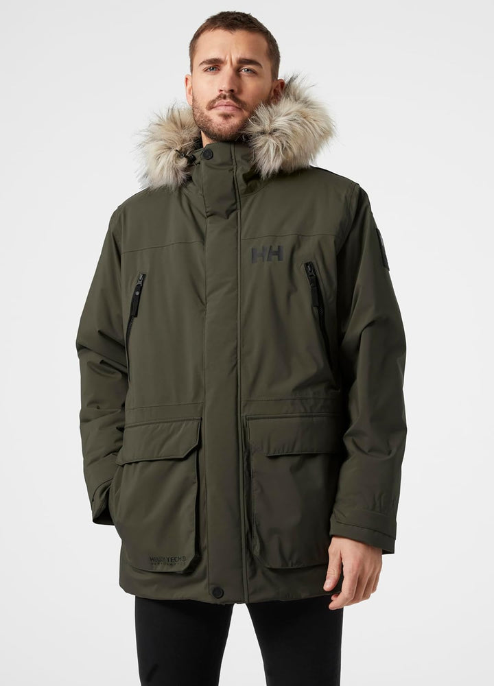 Helly Hansen Herren Reine Parka S Grün, S Grün
