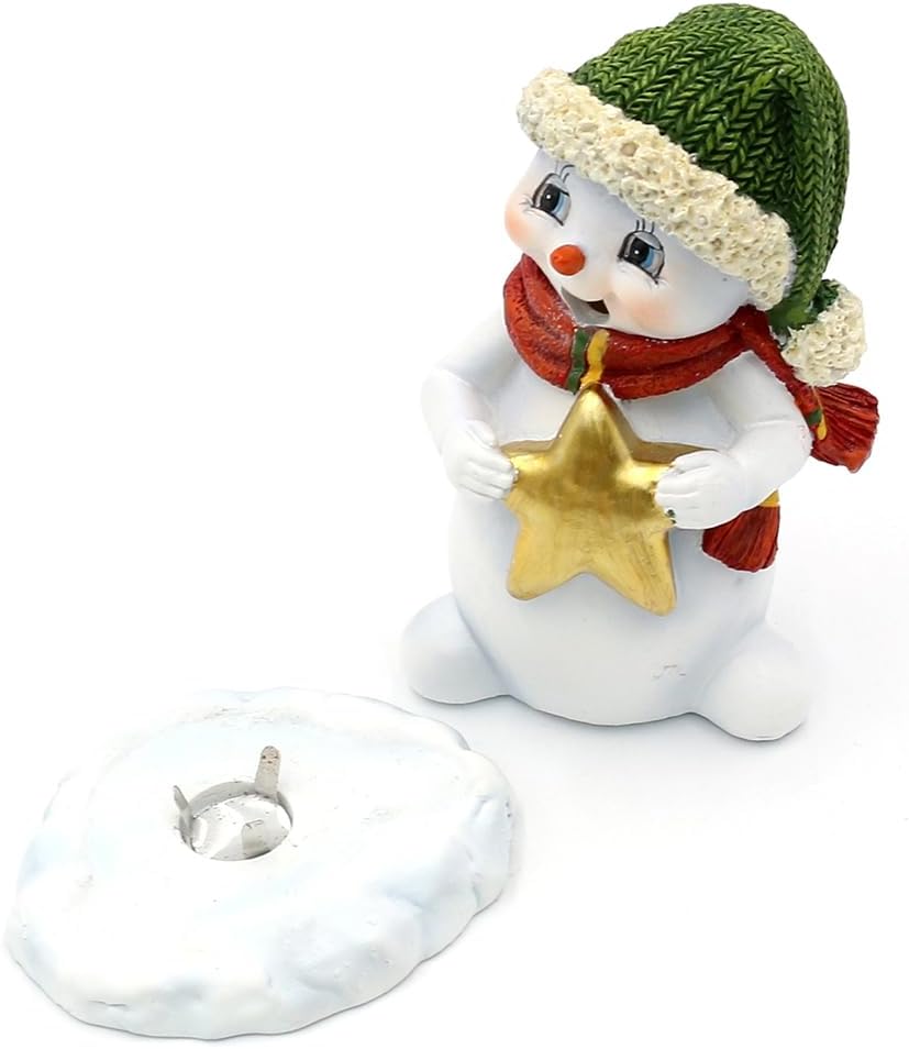 Keramik Schneemann - Deko, Räuchermännchen, Rauchfigur, Schneekinder - Schneemänner mit Räuchermann