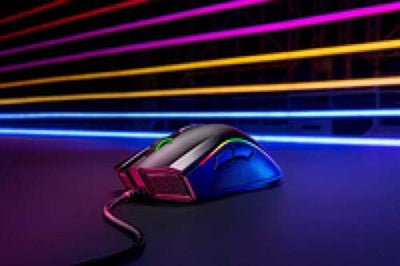 Razer Mamba Elite - Kabelgebundene Gaming Maus mit Chroma RGB Beleuchtung für PC / Mac (Optischer 5G