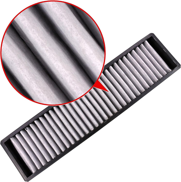 BESTPRICE Inspektionspaket Filterset mit 1x Luftfilter, 1x Innenraumfilter (Pollenfilter) mit Aktivk