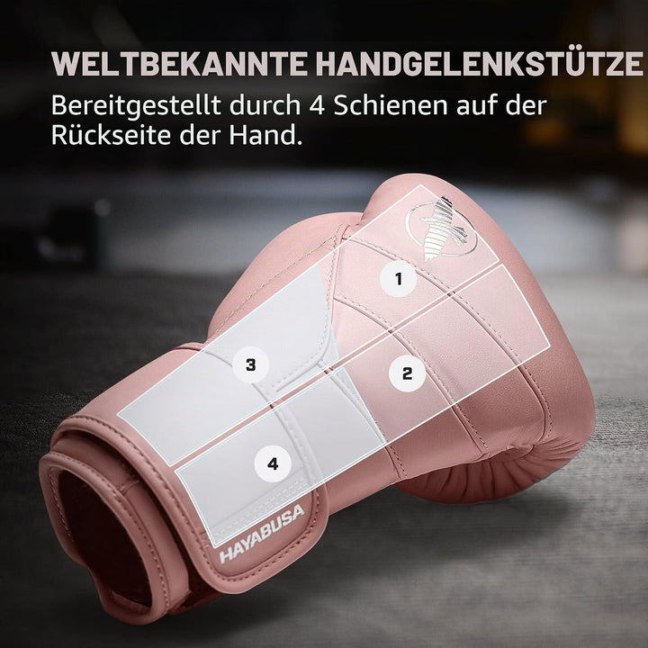 Hayabusa T3 Kanpeki Bokshandschoenen 12oz Rosa, 12oz Rosa