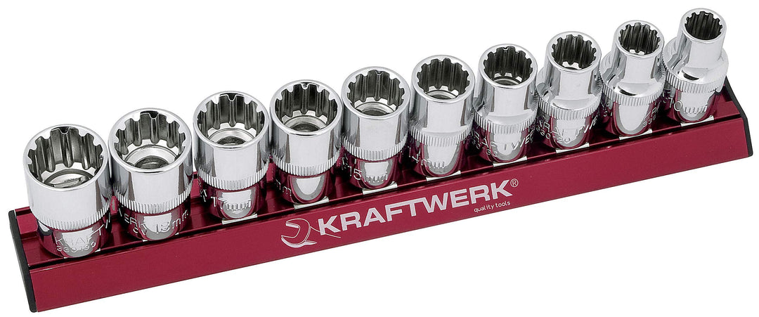 Kraftwerk 330990 10-teilig COMBI-Stecknusssatz Magalu 1/2 Zoll