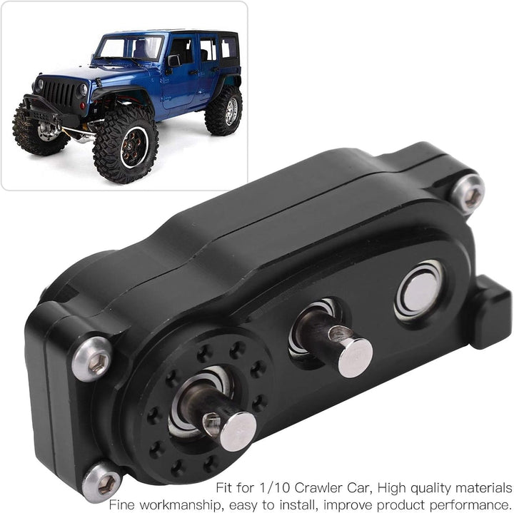 Ersatz des RC-Verteilergetriebes, hochwertiges 1/10 Verteilergetriebe, professionelles RC-Crawler-Zu