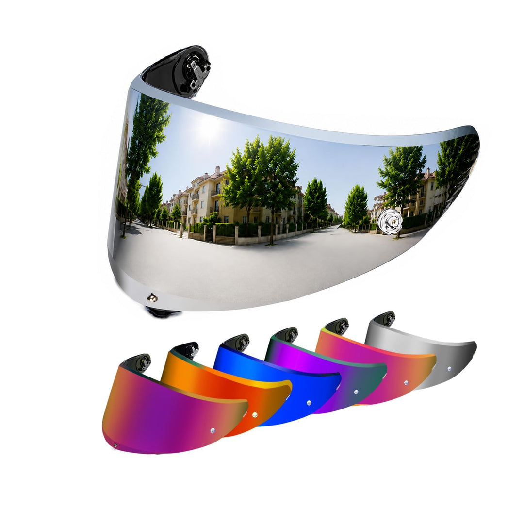 PSLER Helmvisier für K6 K6s - Helmgesichtsschutz Getöntes Visier Motorradhelm Zubehör Ersatz für K6
