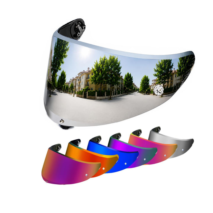 PSLER Helmvisier für K6 K6s - Helmgesichtsschutz Getöntes Visier Motorradhelm Zubehör Ersatz für K6