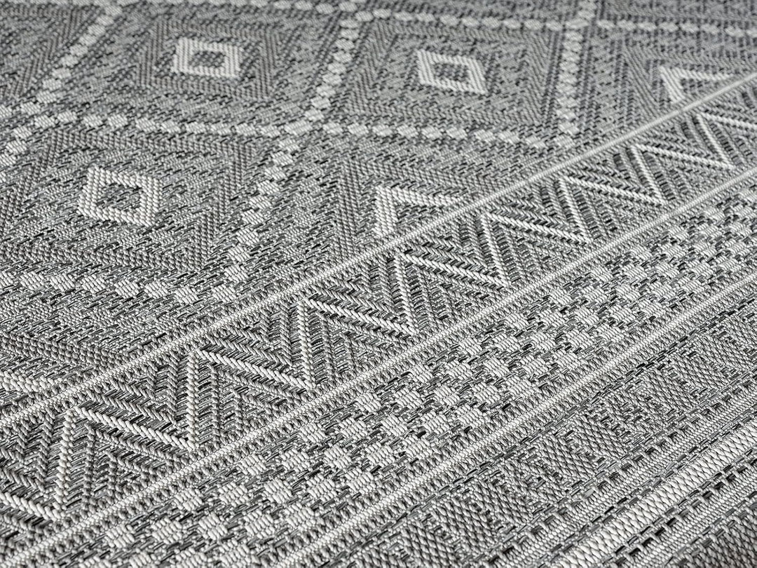 the carpet Calgary - moderner Teppich für Wohnzimmer &amp; Esszimmer, Robustes, pflegeleichtes Flachgewe