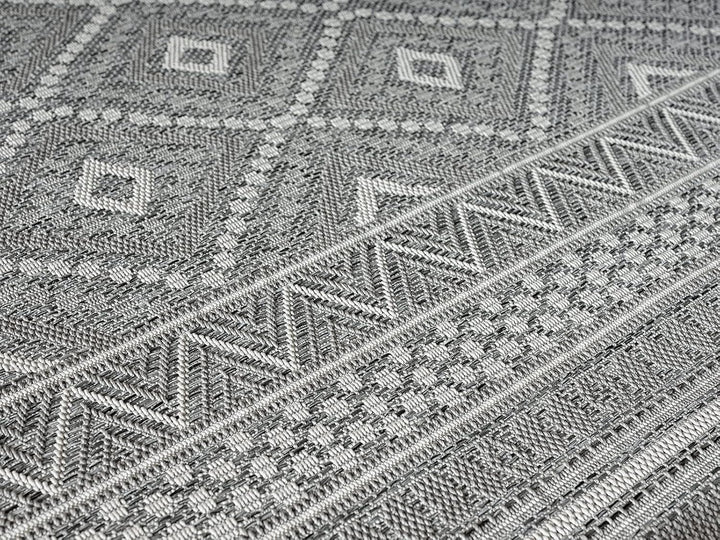 the carpet Calgary - moderner Teppich für Wohnzimmer &amp; Esszimmer, Robustes, pflegeleichtes Flachgewe