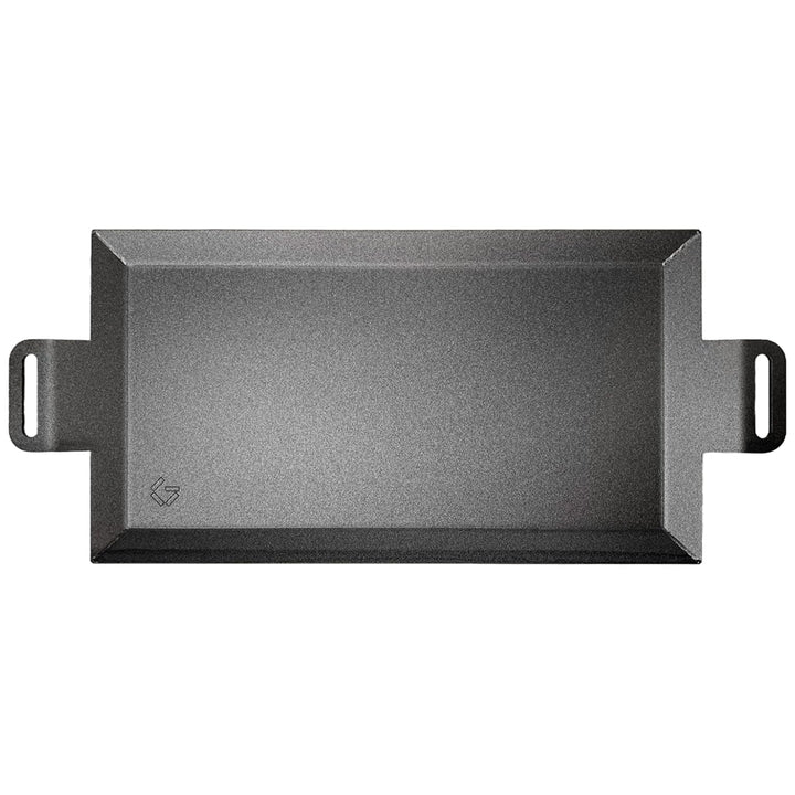 Gastrotools Grillplatte Induktion 62x27 cm – Profi Carbonstahl Teppanyaki/Plancha Grillplatte für In