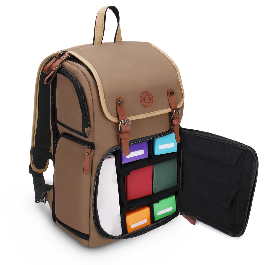 Enhance Sammelkarten-Aufbewahrungsbox Rucksack in voller Grösse für Spielkarten – Platz für Kartenor