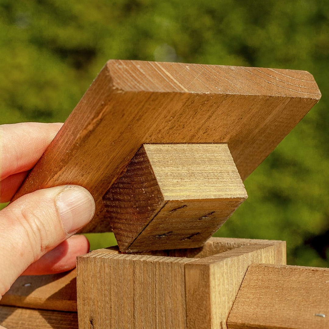 VOSS.garden Vogelhaus Finkenheim Holz Futterhaus Vogelhäuschen Vogelvilla Garten