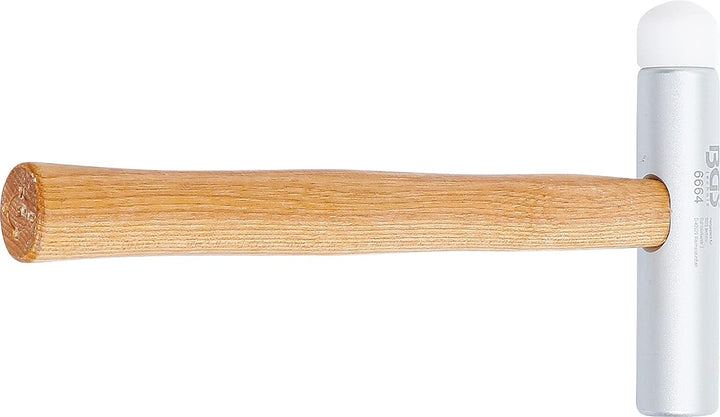 BGS 6664 | Aluminium-Kunststoffhammer | extra langer Kopf | Ø 30 mm | 300 g | Schonhammer
