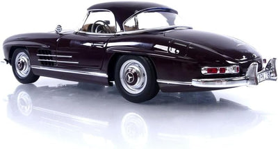 Norev - Mercedes-Benz 300 SL Roadster 1957 Red 1:18 Miniatur, 183891, Rot, 1/18