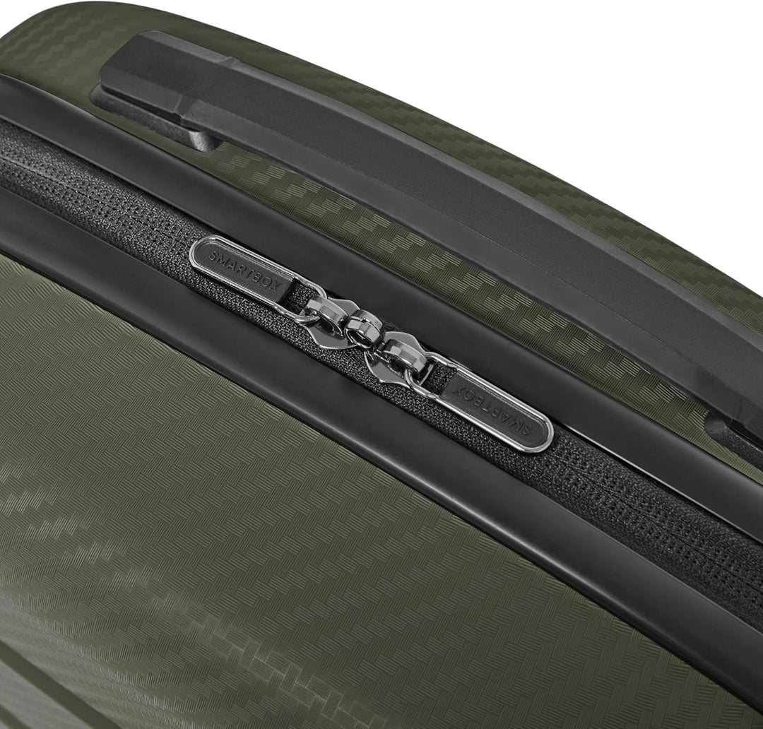 SMARTBOX Hartschalen Handgepäck Kosmetik-Koffer | Stabiles Beauty-Case mit Aufsteckfunktion | 34 x 1