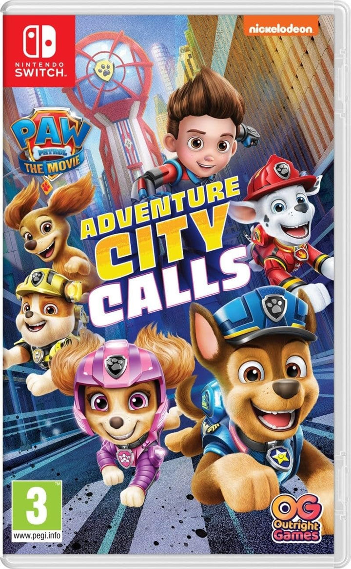 PAW PATROL THE MOVIE ADVENTURE CITY CALLS Nintendo Switch Standard, Nintendo Switch Standard