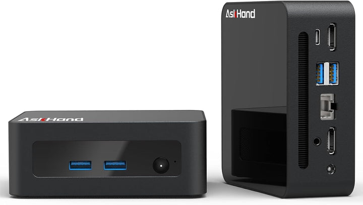 Mini-PC i5 12450H 4,40 GHz 8C/12T, Doppelkanal 16 GB RAM 256 GB SSD, Windows 11 Pro, WiFi, BT5.2, 3