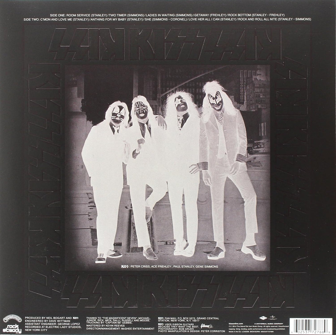 Dressed to Kill, Vinyl