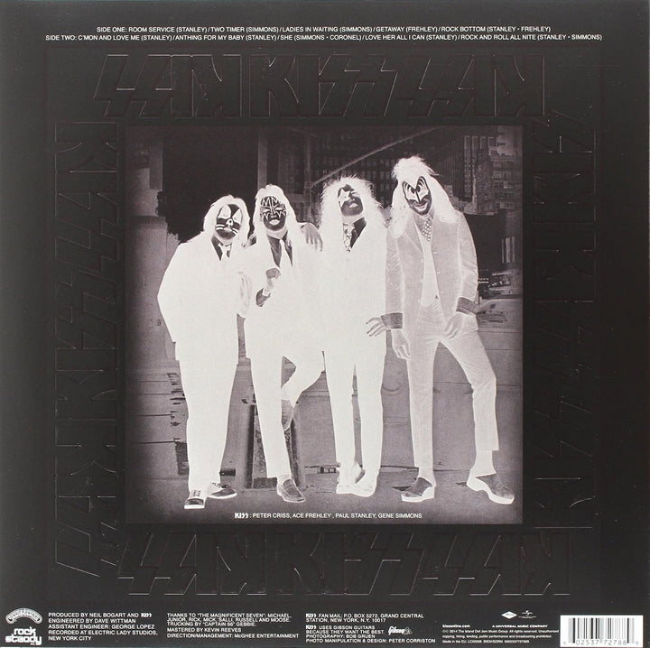 Dressed to Kill, Vinyl